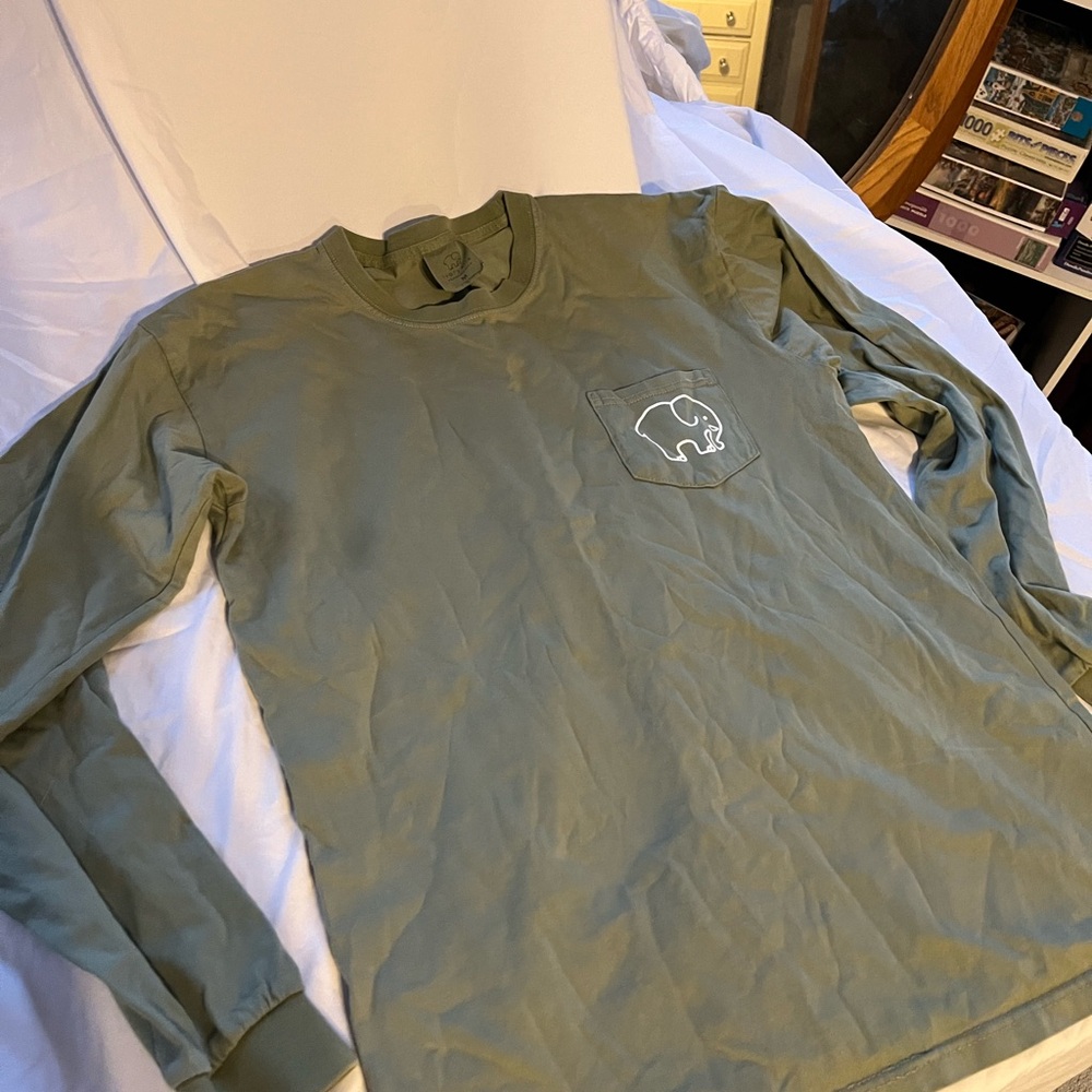 Ivory Ella Olive Long Sleeve Tee